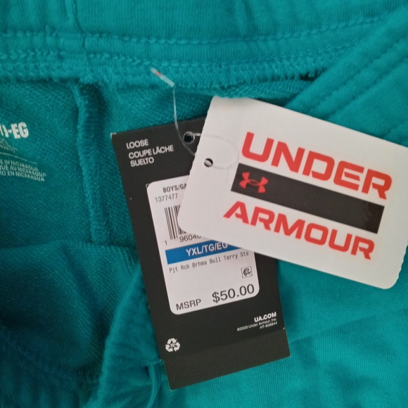 Under Armour Project Rock Athletic Shorts Lot of 2 Boys Size XL (NWT) - Picture 5 of 7